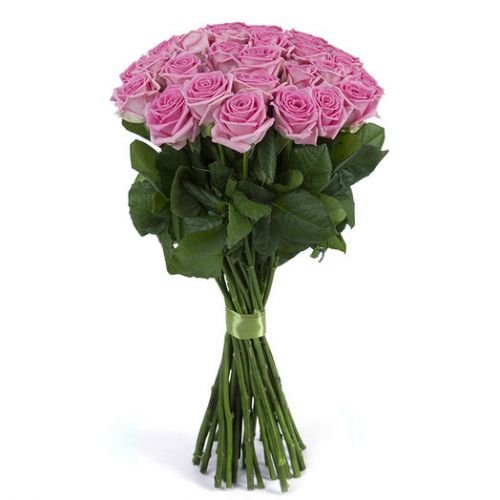 Купить букет из 31-ой розовой розы с доставкой в Севастополь